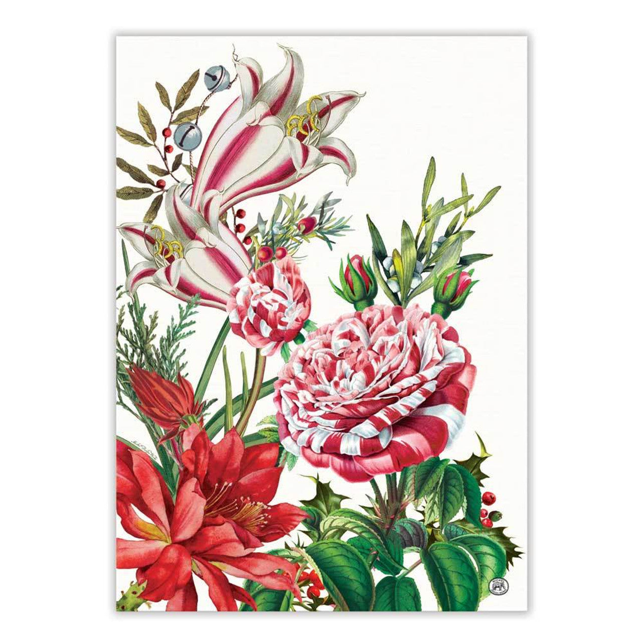 Christmas Bouquet Kitchen Towel