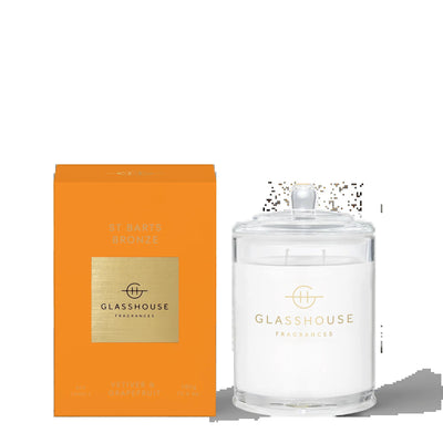 St Barts Bronze Candle by Glasshouse Fragrance