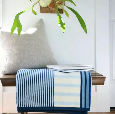 Shoreline Stripe Blanket