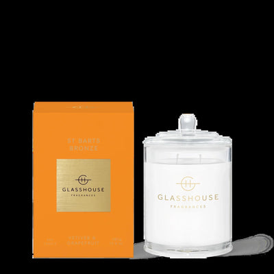 St Barts Bronze Candle by Glasshouse Fragrance