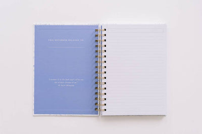 Octopus Toile Spiral Notebook
