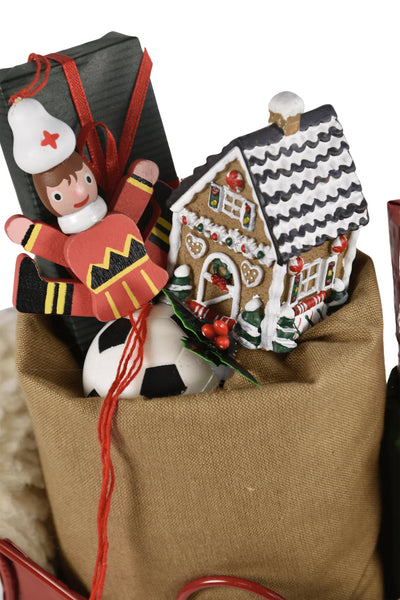 Sleigh Filled w/ Toys