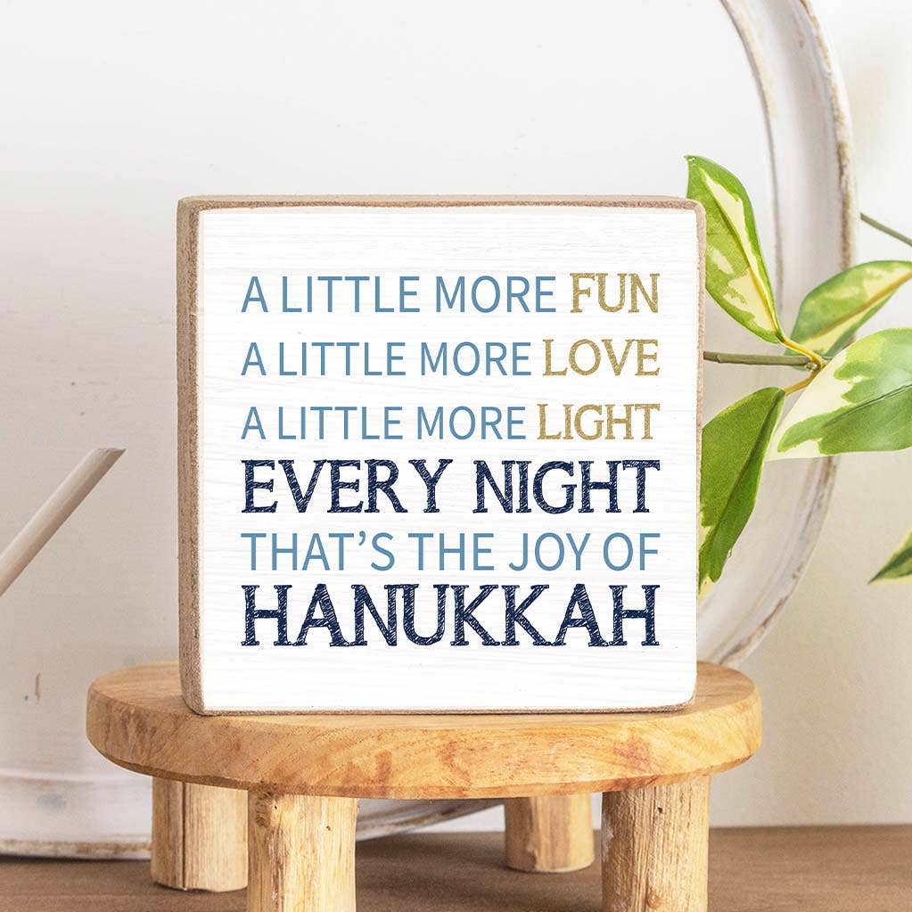 Joy Of Hanukkah Block