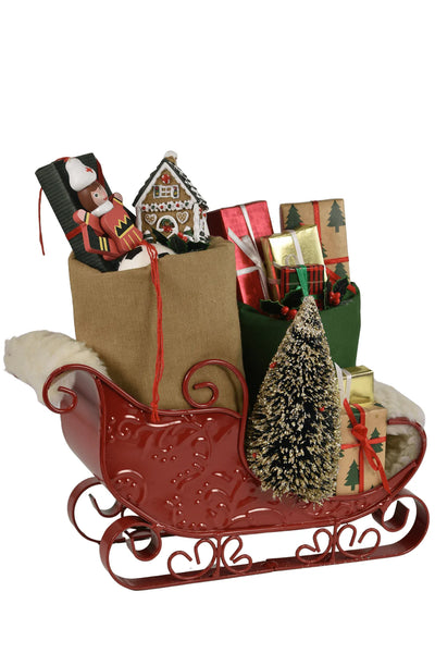 Sleigh Filled w/ Toys