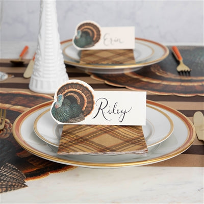 Turkey Place Card set/12