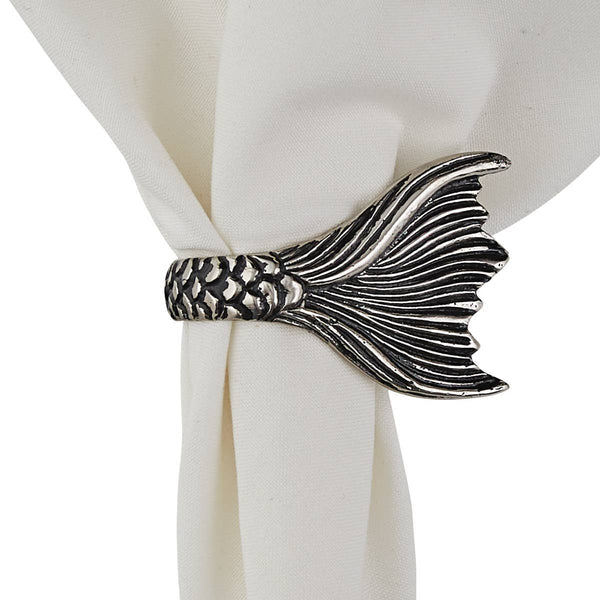 Mermaid Napkin Ring Set