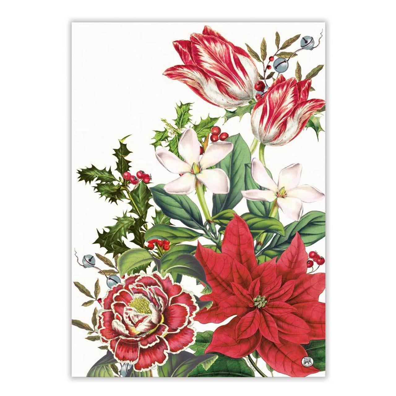 Christmas Bouquet Kitchen Towel