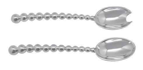 Pearled Large Salad Servers - Fab Vila
