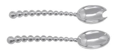Pearled Large Salad Servers - Fab Vila