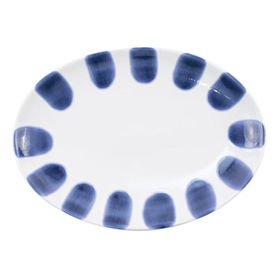 Santorini Dot small Oval Platter - Fab Vila