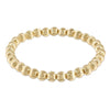 Experience Timeless Luxury with Dignity Gold 6mm Bead Bracelet by E Newton