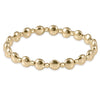 Shop the Stunning Newton Honesty Gold Grateful Pattern 6mm Bead Bracelet