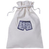 Men's Boxer Bag, White Linen - Fab Vila