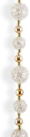 Iced Bead Ball Garland