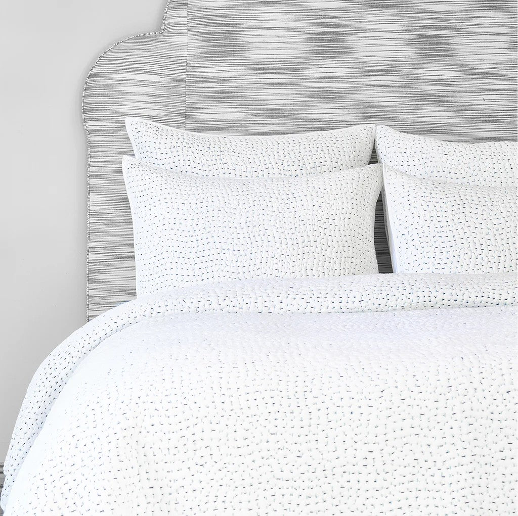 Hand Stitched Gray Quilt