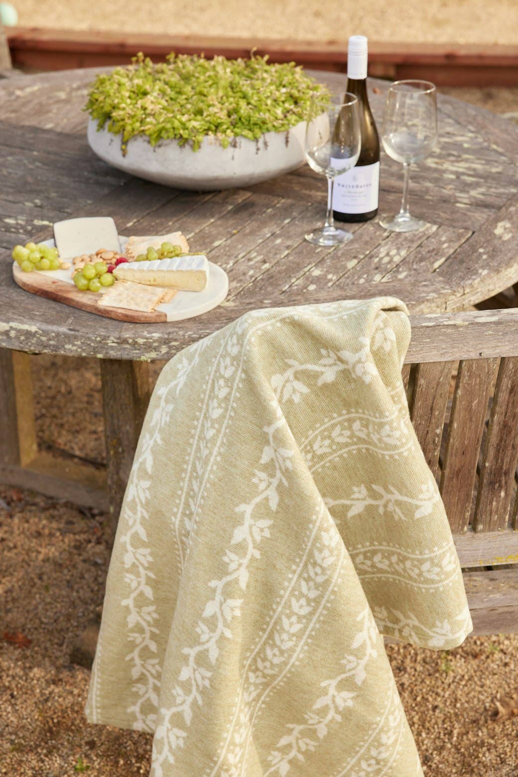 Springtime Stripe Lightweight Blanket