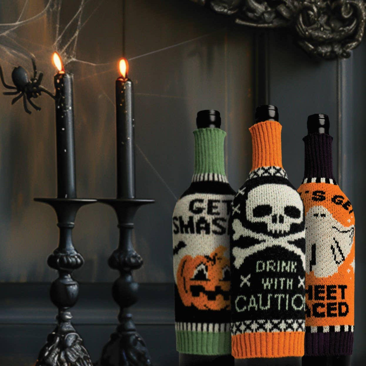 Halloween Bottle Sweaters