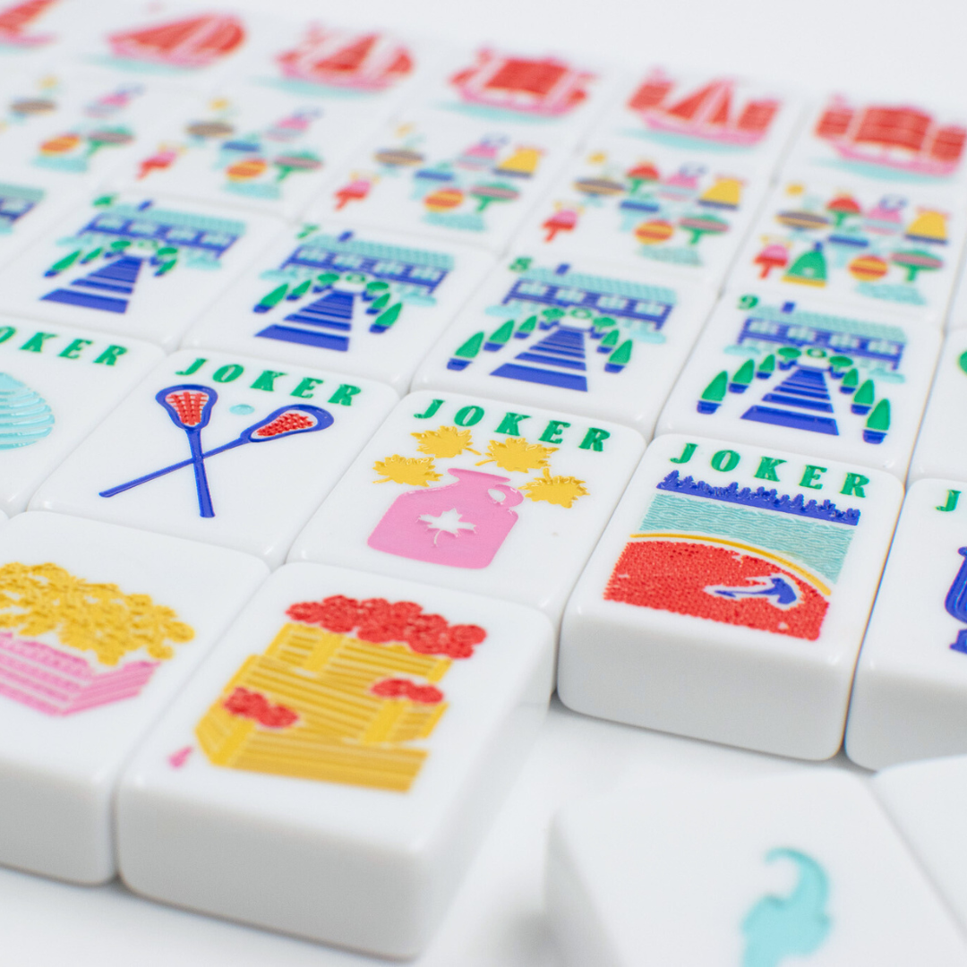 New England Series Mahjong tiles