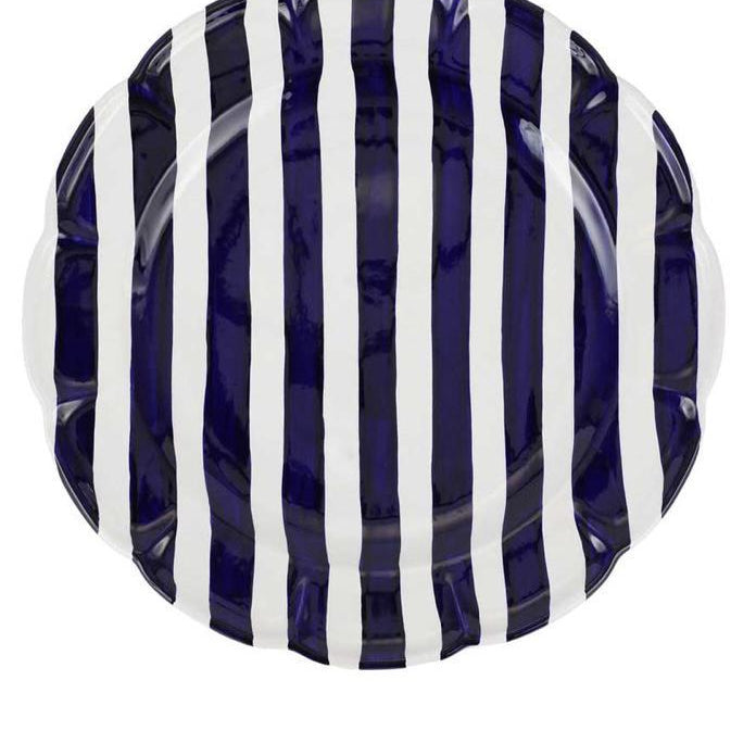Amalfitana Stripe Round Platter