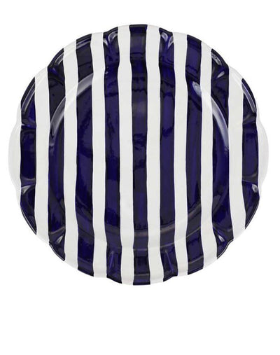 Amalfitana Stripe Round Platter