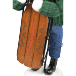 Byers' Choice Sledding Boy Caroler, view 4