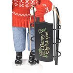 Byers' Choice Sledding Girl Caroler, view 4
