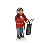 Byers' Choice Sledding Girl Caroler, view 3