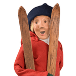 Byers' Choice Skiing Man Caroler, view 2
