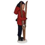 Byers' Choice Skiing Man Caroler, view 3