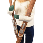 Byers' Choice Skiing Woman Caroler, view 4