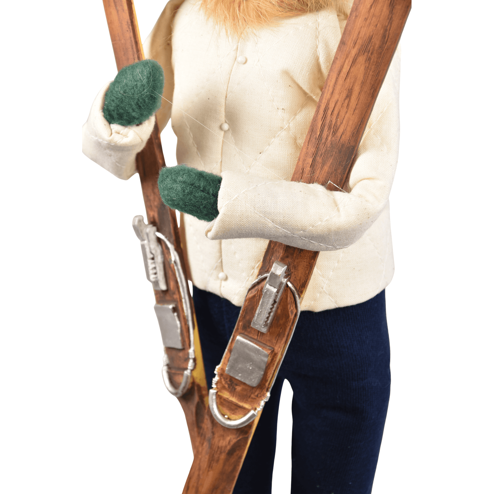 Byers' Choice Skiing Woman Caroler, view 4
