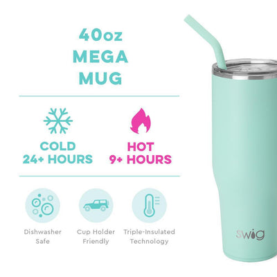 Sea Glass Mega Mug