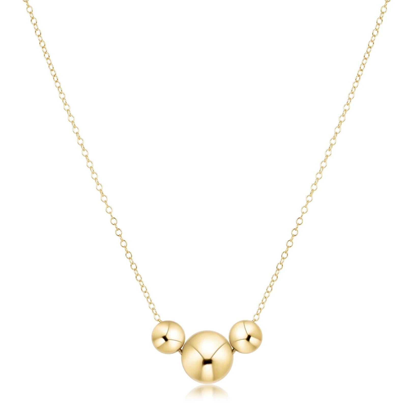 E Newton 16" Necklace Gold - Purpose Gold