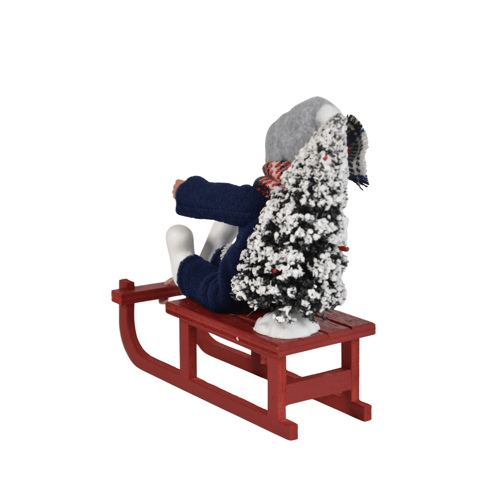 Byers' Choice Toddler on Sled Caroler, view 4