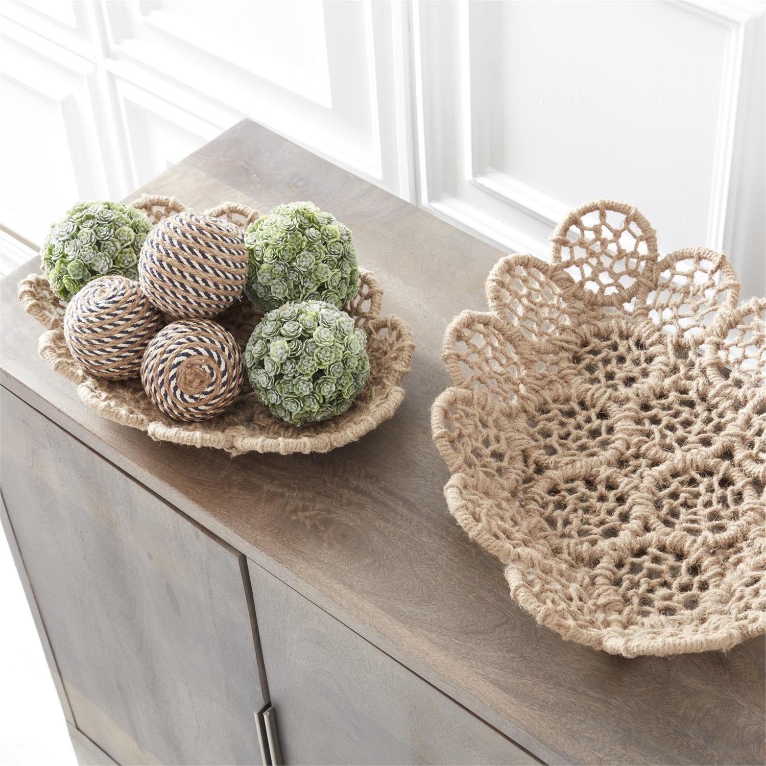 Jute Braided Nesting Tray