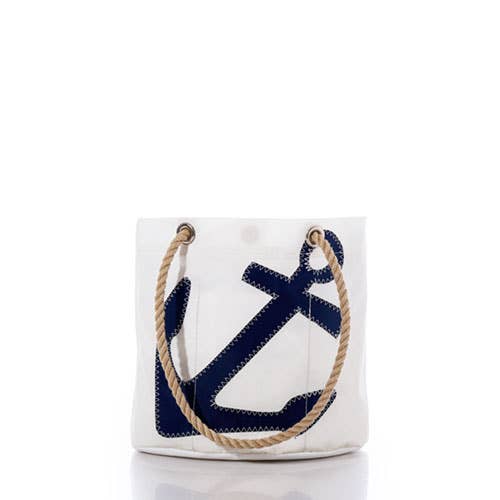 Navy Anchor Essential Handbag