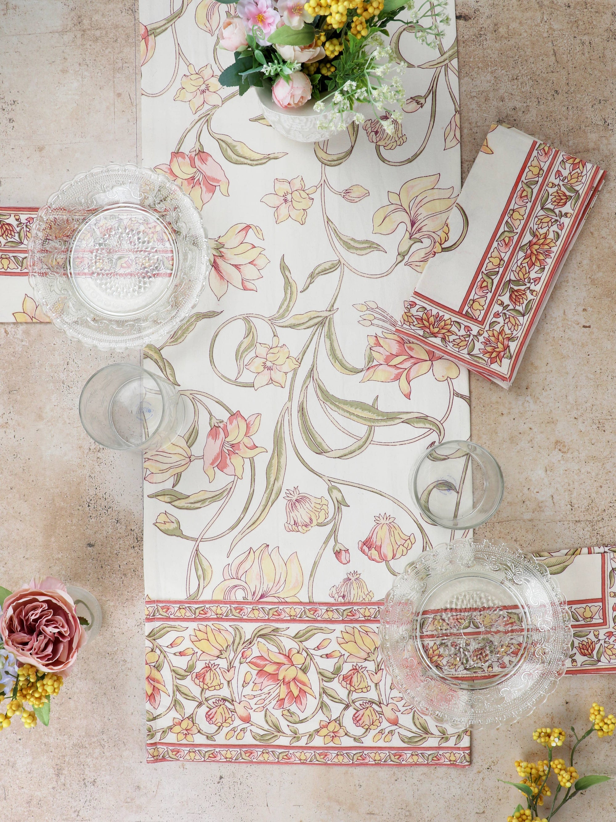 Ajmeer Runner - Ivory