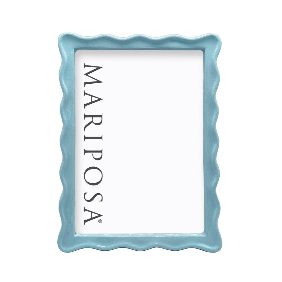 Wavy Aqua Frame