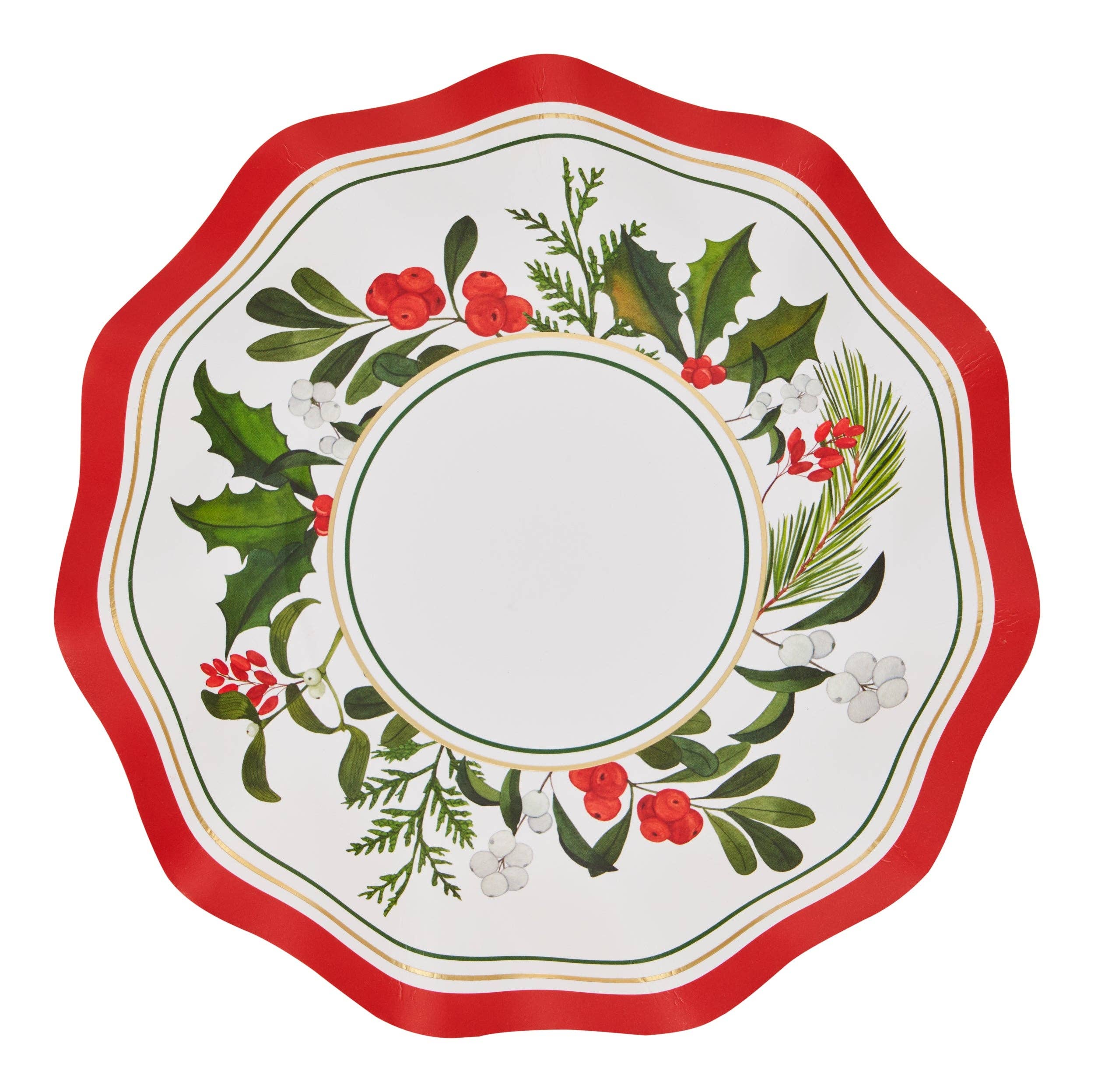 Home for the Holidays Paper Appetizer Bowl
