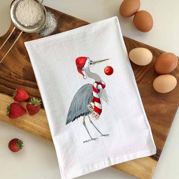 Santa Heron Kitchen Towel