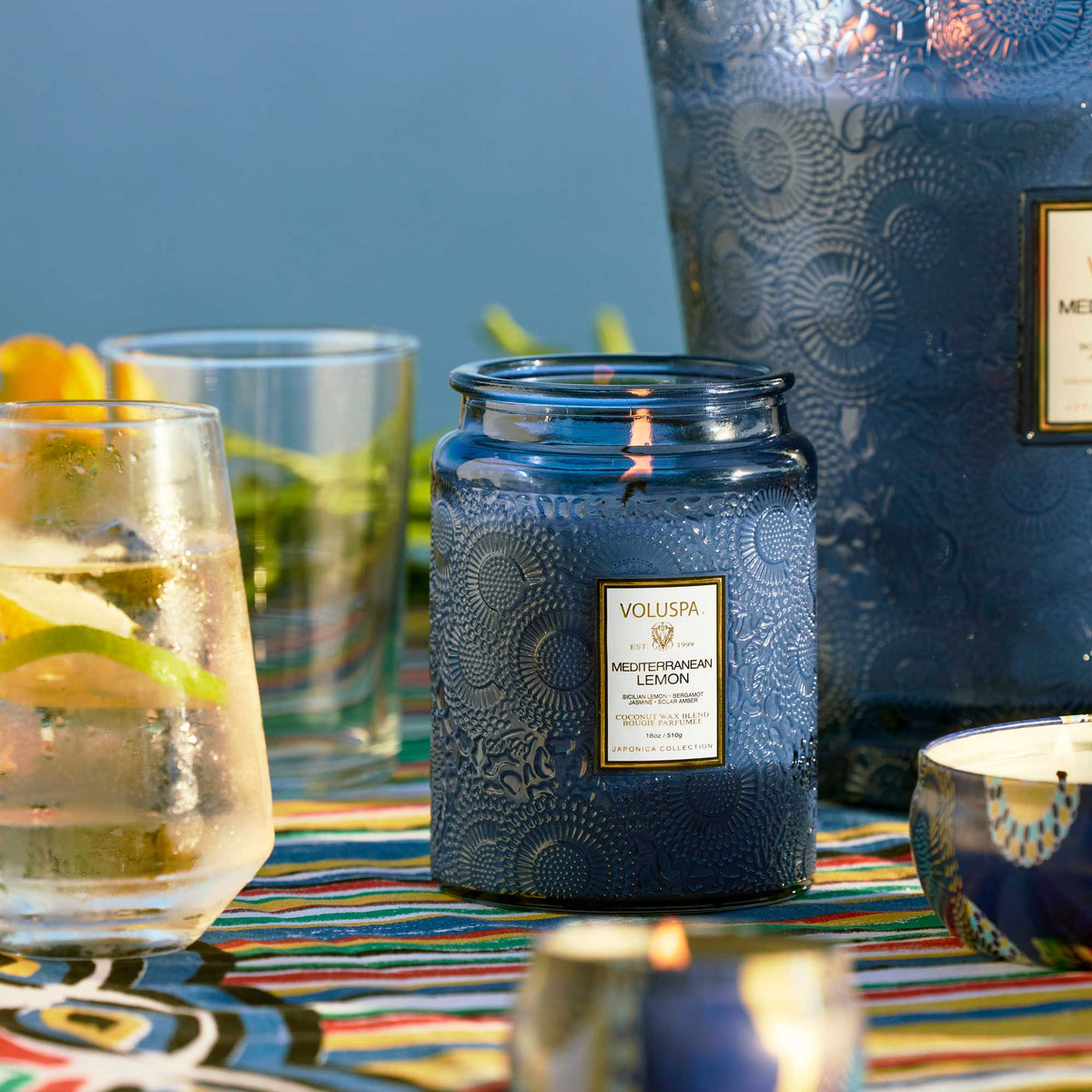 Mediterranean Lemon Jar Candle