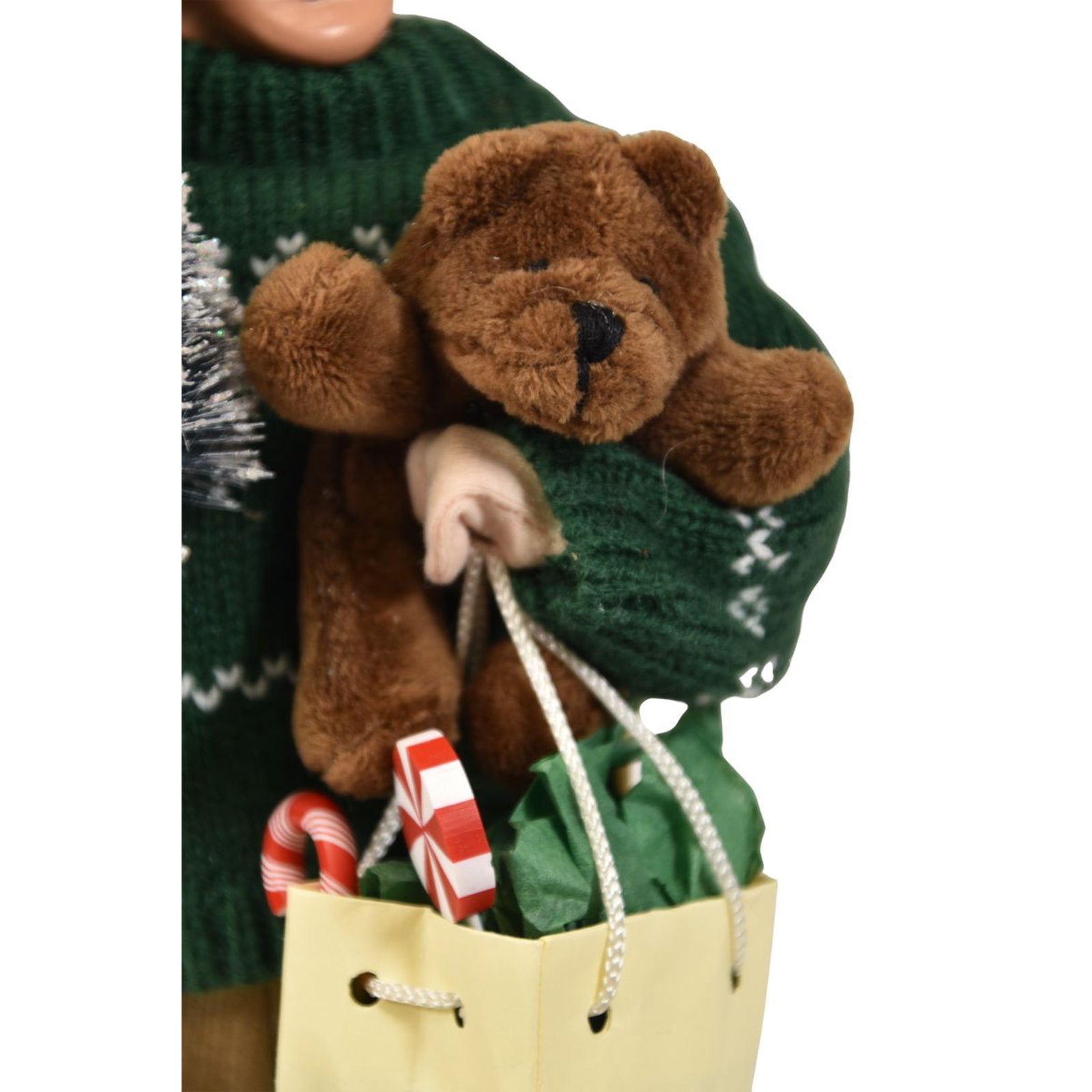 Byers' Choice Shopping Family Man Caroler, view 4