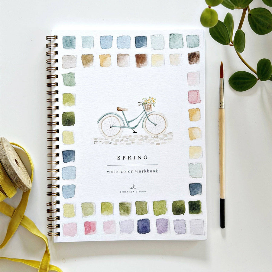 Watercolor workbook-Spring