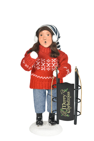 Sledding Girl