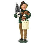 Byers' Choice Shopping Family Man Caroler