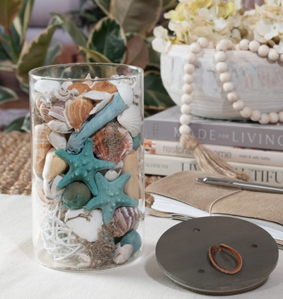 Ocean Plumes Potpourri Jar