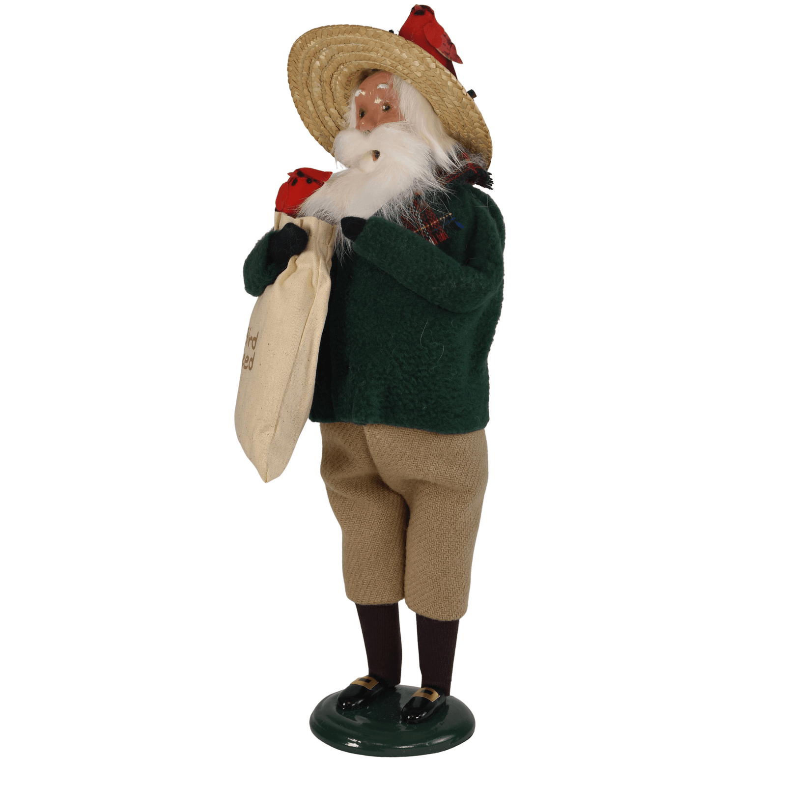 Byers' Choice Cardinal Santa Caroler, view 5