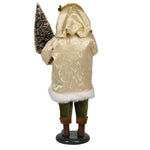 Byers' Choice Gold Sparkle Santa Caroler, view 6