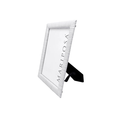 Woven Frame-White