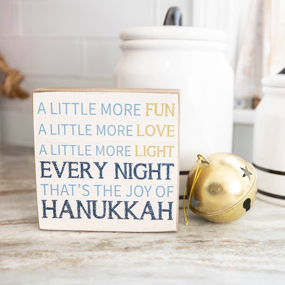 Joy Of Hanukkah Block